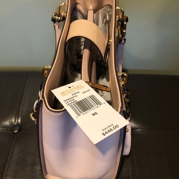 Michael Kors🔥SOFIA LARGE Floral Embroidered Tote - Picture 2 of 8